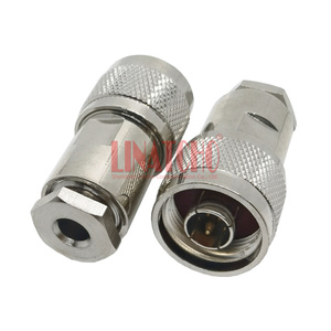 50ohm <span class=keywords><strong>coaxial</strong></span> RG142 RG141 LMR195 RG58U 3D-FB <span class=keywords><strong>câble</strong></span> N prise mâle adaptateur RF connecteur de <span class=keywords><strong>Compression</strong></span> - Product Image 1