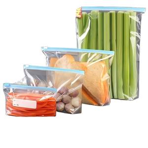 Sacs de congélation pour aliments, fermeture éclair, rectangulaires, bleu lac, 20-40 pièces, pour réfrigérateur, usage domestique - Product Image 1