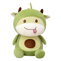 Aangepaste Kawaii Pluche Fruit Avocado Kussen Knuffeldier