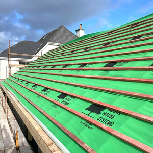 Couche <span class=keywords><strong>d</strong></span>'<span class=keywords><strong>étanchéité</strong></span> <span class=keywords><strong>à</strong></span> <span class=keywords><strong>l</strong></span>'<span class=keywords><strong>air</strong></span> PE avec <span class=keywords><strong>membrane</strong></span> pare-vapeur renforcée non tissée - Product Image 4