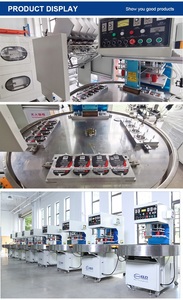 Machine automatique de soudage et de découpe à haute fréquence pour plateau tournant rotatif pour PVC PET GAG Emballage double blister - Product Image 2