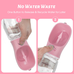 ขวดน้ำพกพาสำหรับสัตว์เลี้ยงแบบขายส่งพร้อมโลโก้สั่งทำได้ - Product Image 3