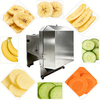 Compacte bananen snijmachine 220V 11,5kg voor nachtmarkten in Afrika, geen zware machines, makkelijk te verplaatsen