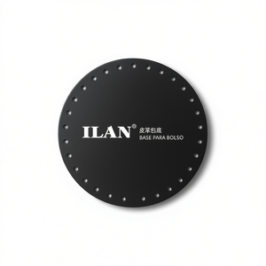 Base de sac en cuir Ilan, ronde de 18 cm avec trou pour la fabrication de sacs à main - Product Image 2