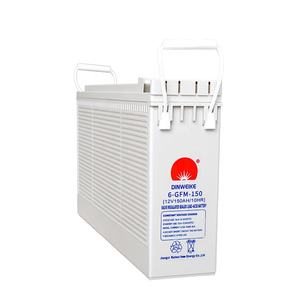 Batterie solaire <span class=keywords><strong>AGM</strong></span>/GEL 12V 100 <span class=keywords><strong>Ah</strong></span> 150Ah 200Ah, borne avant, batteries au plomb-acide scellées pour les systèmes de télécommunications et d'alimentation sans interruption - Product Image 1