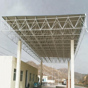 Estructura de Acero para Techo de Gasolinera, Toldo para Estacionamiento, Cobertizo de Construcción con Estructura Metálica - Product Image 3