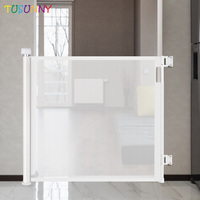 Barrière de sécurité pour bébé en maille portable, pliable, installation intérieure et extérieure, escalier, protection magique pour enfants