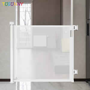 Barrière de sécurité pour bébé en maille portable, pliable, installation intérieure et extérieure, escalier, protection magique pour enfants - Product Image 3