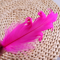 10-18cm natürliche Gänse feder DIY handgemachte weiße Feder Handwerk Schmuck Kleidung Quilt