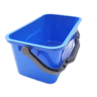 Seau de nettoyage de vitres 12 litres avec poignée pour seaux de lavage accessoires de nettoyage ménager outil portable