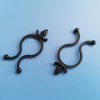 T4917 Anneau de reliure de câble de siège en fil torsadé pour montage en nylon Boucle de reliure de câble Pince de câble de forme ronde