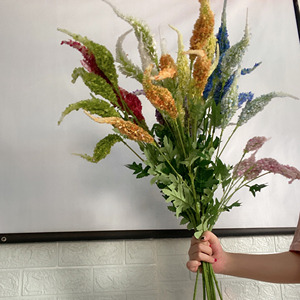 Flor Artificial de Cola de Fénix para Decoración del Hogar, Ramo de Pteris Multifida Poir para Graduación y Día de San Valentín, para Boda, para <span class=keywords><strong>el</strong></span> Hogar, para Graduación, para <span class=keywords><strong>el</strong></span> Día DE LOS Enamorados, a la Moda - Product Image 1