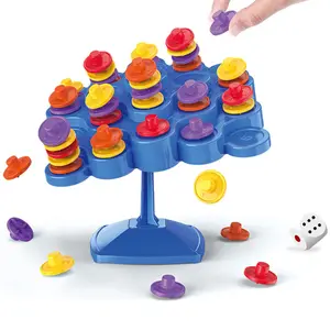 Hot Selling Educatief Speelgoed Kids Balancing Game Tip Omver Stapelen Bordspel Speelgoed Ouder Kind Spel Balans Bord Boom Voor Kind