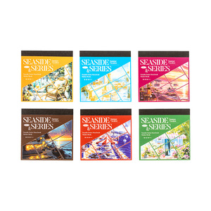 24 Adesivi per Confezione Serie Spiaggia Tema Vacanze al <span class=keywords><strong>Mare</strong></span> Materiale Doppio Autoadesivo Fustellato per Decorazione Quaderni e Storyboard - Product Image 5