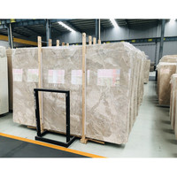 Meilleur prix Dalle de marbre beige de luxe pour carreaux de sol muraux Dalle de pierre naturelle d'onyx mable pour comptoir de cuisine de table