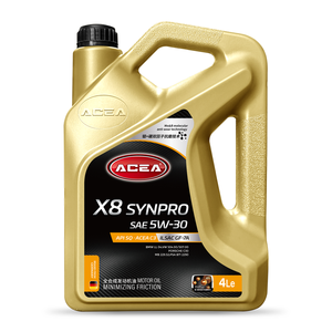 Aceite de Motor Sintético API SP SAE 5W-40 <span class=keywords><strong>X8</strong></span> SYNPRO de Alto Rendimiento para Autos a Gasolina y Diésel, Lubricante de 4L - Product Image 2