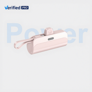 Tkt Nhỏ Gọn 5000MAh Điện Thoại Di Động Sạc Ngân Hàng Điện Nhỏ Với Type-C Cáp 20W Đầu Ra Cho Android Sạc Di Động - Product Image 1