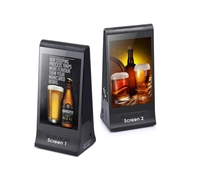 FYD-868Plus RK3568 23200mAh alimenté par batterie Android 8 pouces restaurant numérique dessus de table vidéo publicité lecteur d'affichage tactile