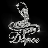 Strass thermocollants intégraux en cristal pour la danse, pour vêtements, chapeaux, sacs et accessoires de mode, en stock rapide