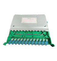 Bandeja de Empalme de Fibra Óptica ODF de 12/24 Puertos SC/LC/FC para Caja de Terminación de Fibra FTTH con Soporte para Red 5G