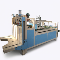 Machine à plier les boîtes en carton ondulé, machine à coller les boîtes en carton ondulé, machine plieuse-colleuse pour petites boîtes