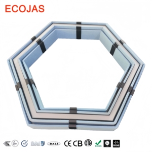 ECOJAS 建筑声学照明一体式音响面板可调光 LED 方形室内灯适用于酒店大堂餐厅 - Product Image 1