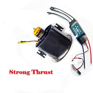 Moteur sans balais <span class=keywords><strong>EDF</strong></span> 70 mm à 12 pales 6S avec ESC 1800KV et 60A pour pièces de drone et avion RC UVA - Product Image 4
