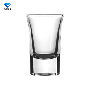 Hot Shot Glass Glass Shot Glass Hot Sale DELI 35ml Round Bottom Souvenir Soda Lime Tequlia Shot Glass