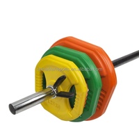Corps Barbell Réglée avec chrome barre creuse