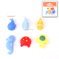 Squishy Sea Animals Kawaii Stress Relief Toys Fidgety Sensory Toys Sea Life Squeeze Toy Easter Basket Stuffers Cadeaux d'anniversaire