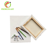 Vente en gros de toile de coton peinture à l'huile sur toile vierge cadre en bois cadres d'art sur toile tendue