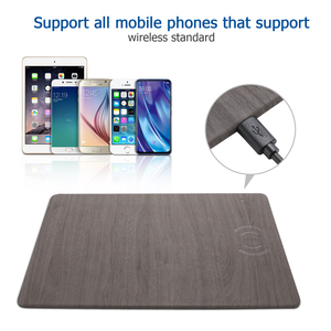 Veloce <span class=keywords><strong>2</strong></span> in 1 Senza Fili MousePad del Caricatore per il iPhone X iPhone 9 8/8 9Plus Samsung Nota 8/S9 - Product Image 5