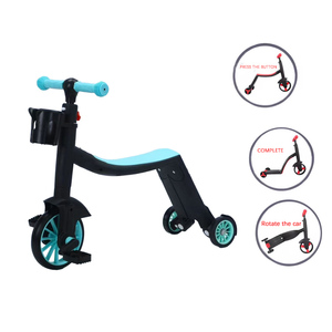 Chariot transformable en 2 types de tricycles, 3 types de scooters, planeurs et draisienne - Product Image 6