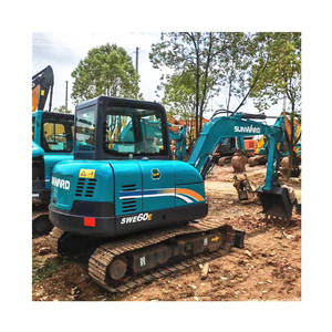 Pour Sunward SWE60E 6 tonnes pelle d'occasion de petite taille en bon état avec moteur moteur pompe noyau composants - Product Image 2