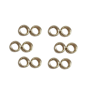 Anillos Metálicos Color Oro Rosa Para Bolsos Y Accesorios De Ropa Hechos En Shenzhen - Product Image 2