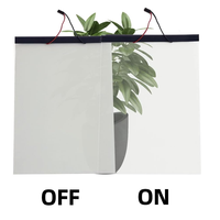 A4 Probe elektrische selbst klebende dekorative Pdlc Smart Film schwarz LED für Glas Privatsphäre