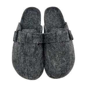 Comfort <strong>Clogs</strong> Slippers Unisex for Men Women with Cork-Footbed Cushion Adjustable Buckle <strong>Felt</strong> Lined <strong>Felt</strong> <strong>Clogs</strong> - Product Image 4