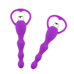 Masseur féminin G-Spot Anal Pull Beads Vibrators Anal Vibrators pour un <span class=keywords><strong>plaisir</strong></span> accru - Product Image 4