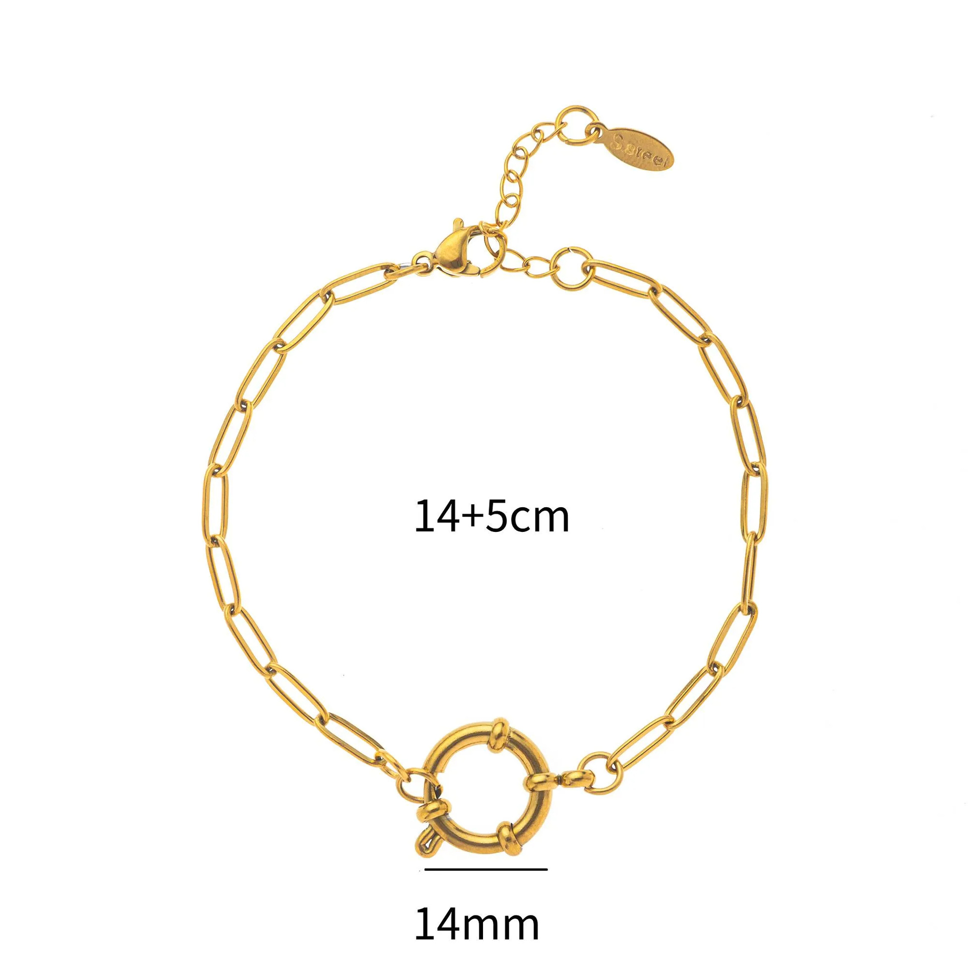 Style two flat paper clip
