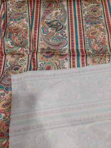 Tissu d'ameublement à rayures Paisley, couleurs pastel foncées, largeur 45 pouces, poids moyen, tissu pour canapé, chaise, meubles, 1,5 yards - Product Image 4