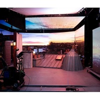 Pantalla LED de 7680hz para Estudio XR, Fondo de Pantalla LED para Interiores, Pantalla LED HD Inmersiva 3D para Producción Virtual de Películas