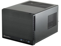 Silverstone SG13 Grande Alimentation Longue Carte Graphique Refroidissement par Eau Mini Gaming Desktop ITX Case avec Fan Stock