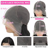 Perruques Lace Front Body Wave 30 pouces 13x6, pré-épilées, densité 200%, dentelle HD, sans colle, anti-emmêlement, pour femmes