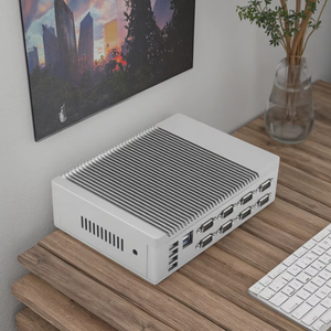 Sharerdp Lage Kosten X6620 X86 J1900 8 Com Poorten Ethernet Fanless Industriële Controle Mini Pc <span class=keywords><strong>Computer</strong></span> Ons Seriële Parallelle Poort Nieuw - Product Image 1