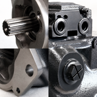 Pompa Piston Hidrolik Rakitan Baru Dechuan 708-1T-00620 untuk Truk Dump Artikulasi Komatsu HM400 Pompa Utama