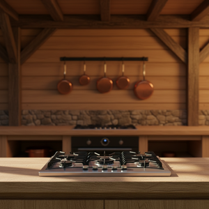 Built-in <strong>Gas</strong> <strong>Cooker</strong> with Electronic Ignition 4 Burners Stainless Steel Panel Household Use Battery Operated - Product Image 5