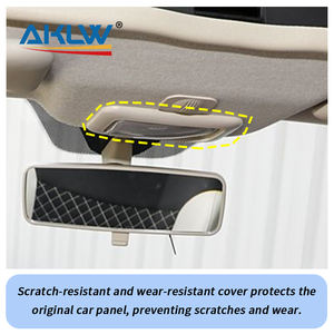 Para 2021-2023 <span class=keywords><strong>Fiat</strong></span> <span class=keywords><strong>500</strong></span> True Carbon Fiber Car Interior Accesorios Techo Luz de lectura Decoración Marco de protección - Product Image 6