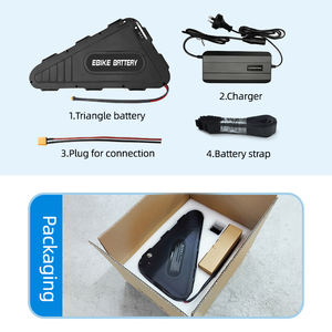 Batería de Bicicleta Eléctrica Triangular Impermeable de Alta Calidad, <span class=keywords><strong>48V</strong></span> 52V <span class=keywords><strong>21Ah</strong></span> 50ABMS, Batería de Bicicleta Eléctrica, Paquete de Baterías de Iones de Litio <span class=keywords><strong>18650</strong></span> - Product Image 5