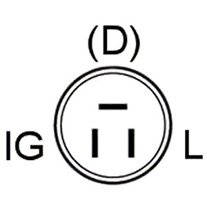 ไดชาร์จที่ใช้ร่วมกันได้กับรถยนต์อีซูซุ MIDI 2.0 4WD เครื่องยนต์เบนซิน (กำลังไฟ: 61 กิโลวัตต์, แรงม้า: 83) ตั้งแต่ปี 06-1988 ถึง 08-1992 รุ่น KUHNER 40697RI ของใหม่ - Product Image 3