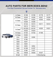 Soporte de motor 2702200006 2462401109 2462402617 para piezas de automóvil Mercedes Benz X156 C117 W246 W242 W176